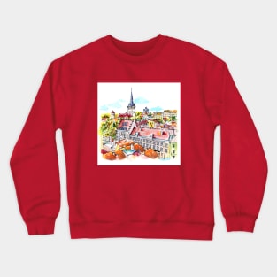 Tallinn Old Town Crewneck Sweatshirt